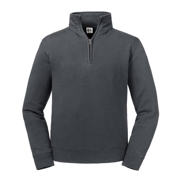 Russell Mens Authentic Quarter Zip Sweatshirt