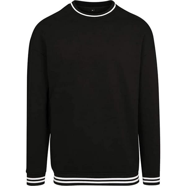 Build Your Brand Mens College Crew Neck Sweat