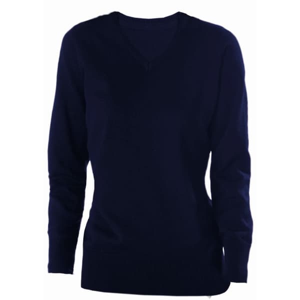 Kariban Womens/Ladies Cotton Acrylic V Neck Sweater