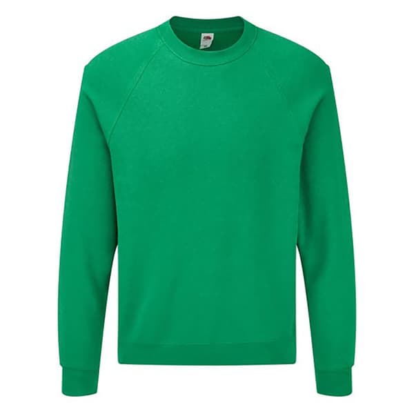 Fruit Of The Loom Adults Unisex Classic Raglan Sweatshirt