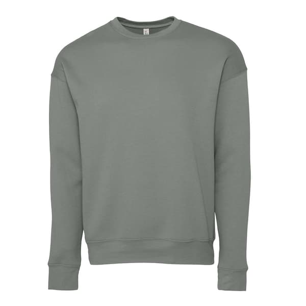 Bella + Canvas Adults Unisex Drop Shoulder Sweatshirt
