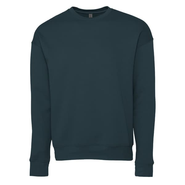 Bella + Canvas Unisex Unisex sweatshirt med dråbe på skuldrene til voksne