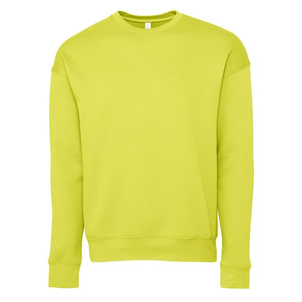 Bella + Canvas Unisex Unisex sweatshirt med dråbe på skuldrene til voksne