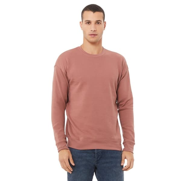 Bella + Canvas Adults Unisex Drop Shoulder Sweatshirt