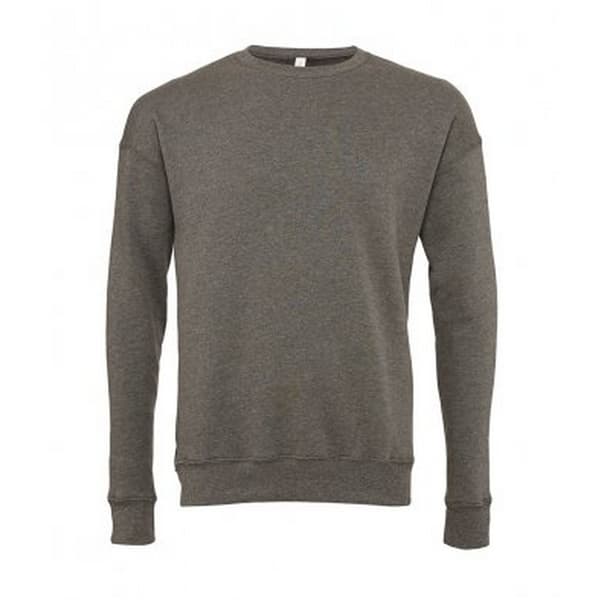 Bella + Canvas Adults Unisex Drop Shoulder Sweatshirt