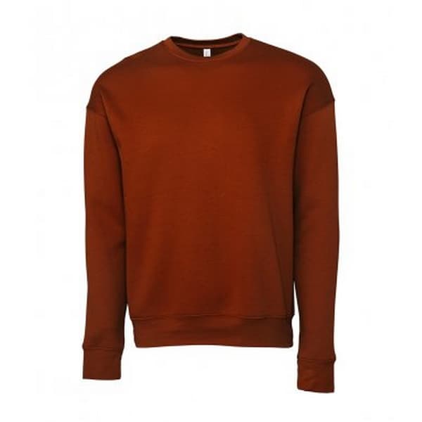 Bella + Canvas Adults Unisex Drop Shoulder Sweatshirt
