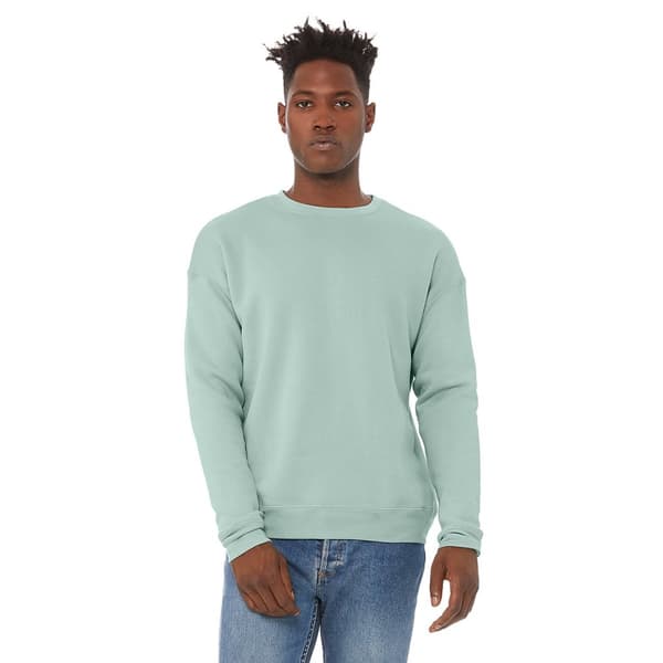Bella + Canvas Adults Unisex Drop Shoulder Sweatshirt