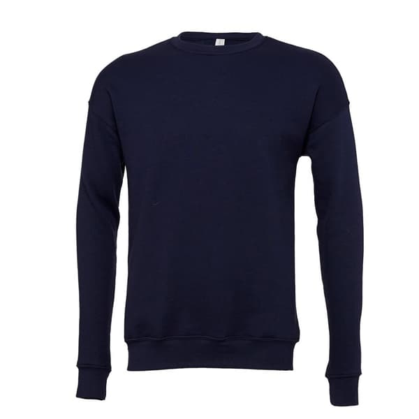 Bella + Canvas Adults Unisex Drop Shoulder Sweatshirt