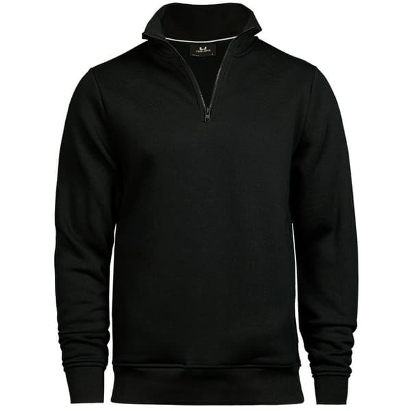 Tee Jays Sweatshirt med halv dragkedja för män