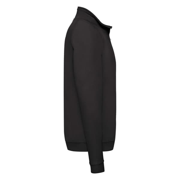 Fruit of the Loom Unisex Unisex klassisk sweatshirt med lynlås i halsen til voksne