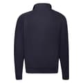 Miniatyrbild 2 av 3: Fruit of the Loom Vuxna Unisex Classic Zip Neck Sweatshirt med dragkedja