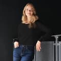Miniatyrbild 2 av 2: Awdis Hoods Kvinnor/Ladies Cropped Sweatshirt