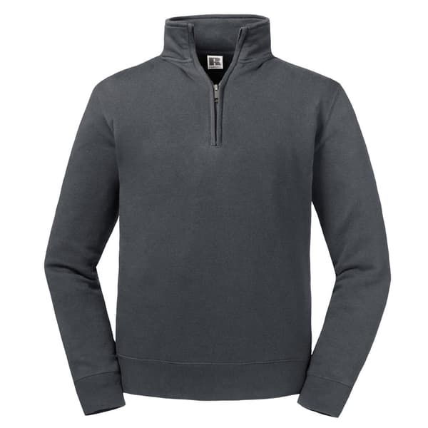 Russell Mens Authentic Quarter Zip Sweatshirt