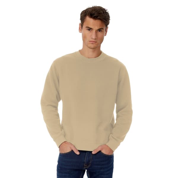 B&C Mens Set In Sweatshirt