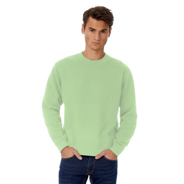 B&C Mens Set In Sweatshirt
