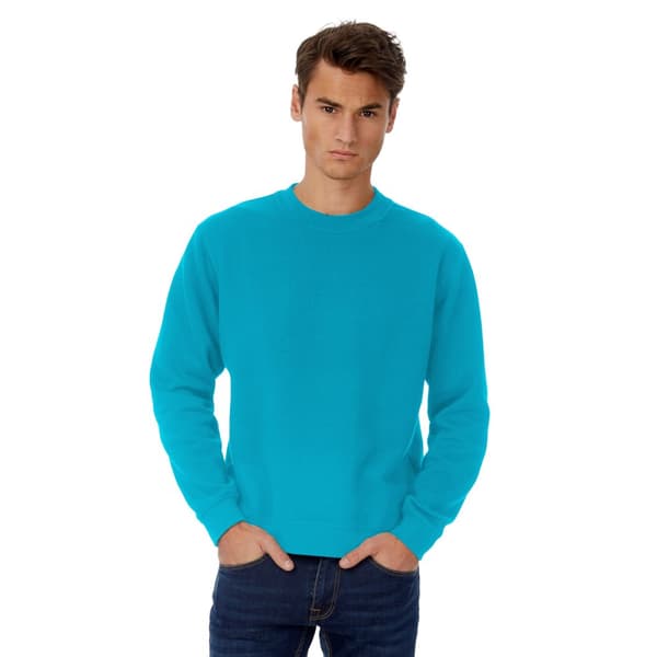 B&C Mens Set In Sweatshirt