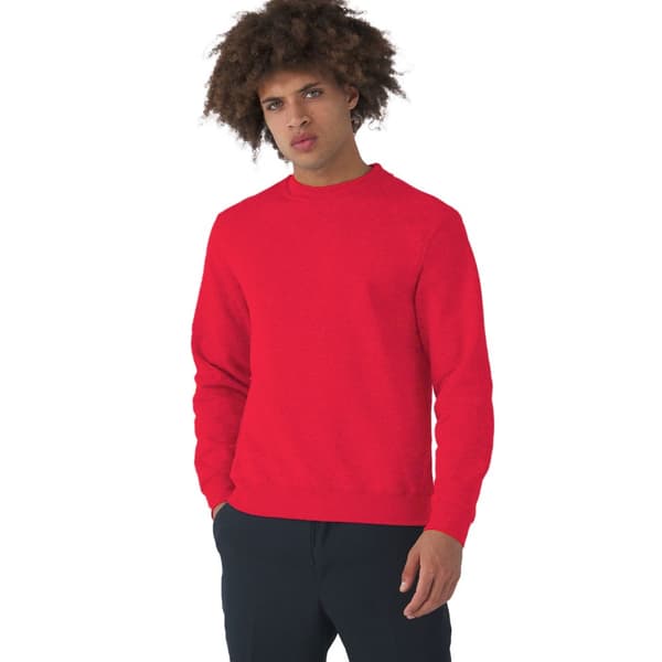 B&C Mens Set In Sweatshirt
