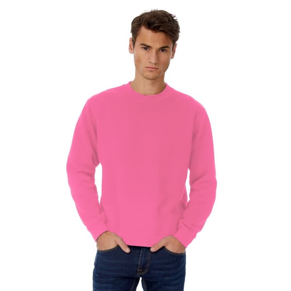 B&C Mens Set In Sweatshirt