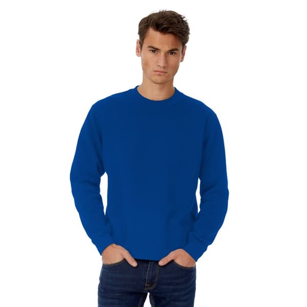 B&C Mens Set In Sweatshirt