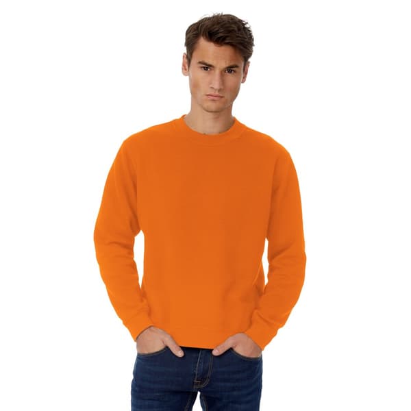 B&C Mens Set In Sweatshirt
