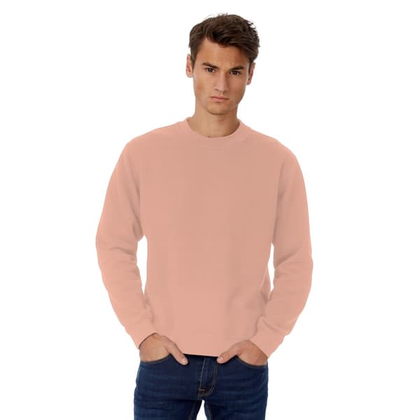 B&C Mens Set In Sweatshirt