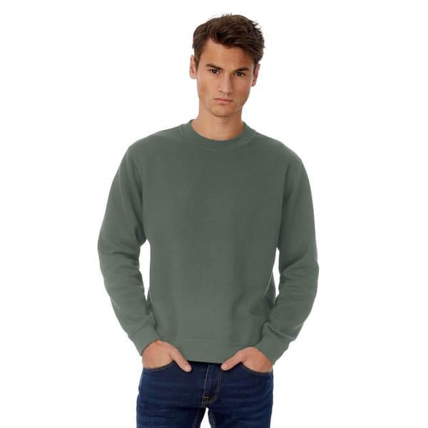 B&C Mens Set In Sweatshirt