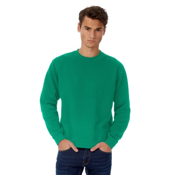 B&C Mens Set In Sweatshirt