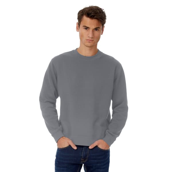 B&C Mens Set In Sweatshirt