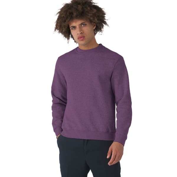 B&C Mens Set In Sweatshirt