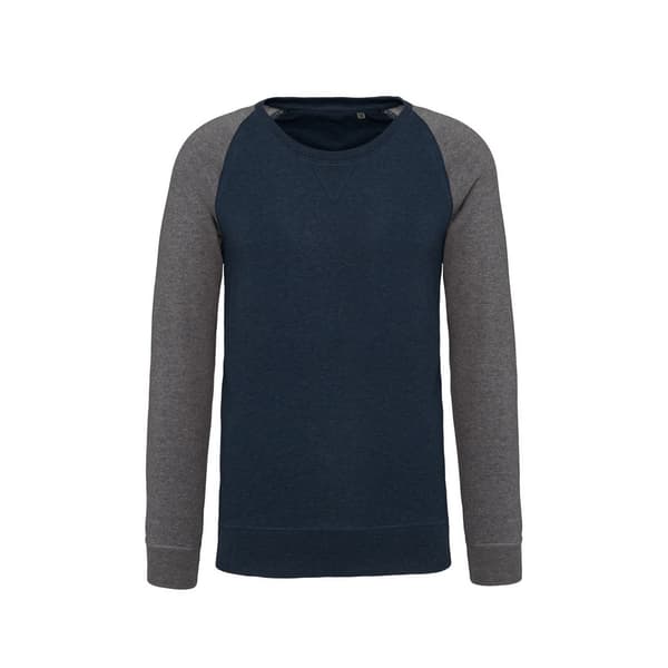 Kariban Organic Two-Tone Sweatshirt för män