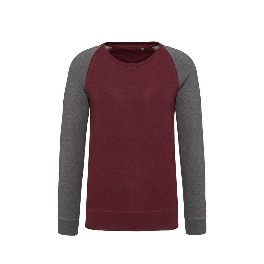 Kariban Organic Two-Tone Sweatshirt för män