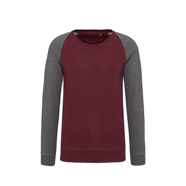 Kariban Organic Two-Tone Sweatshirt för män