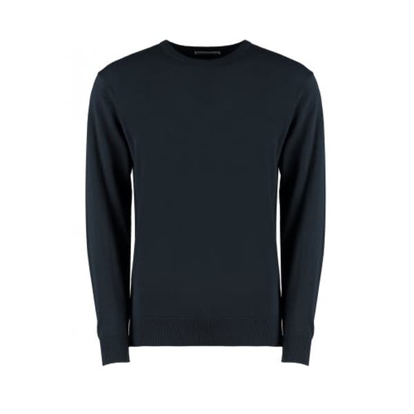 Kustom Kit Mens Regular Fit Arundel Crew Neck Sweater Navy 2XL