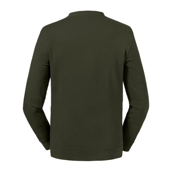 Russell Unisex økologisk sweatshirt til voksne, vendbar