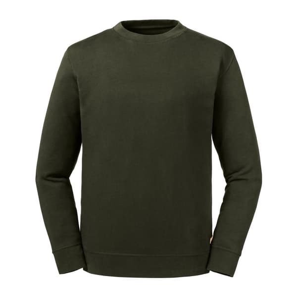 Russell Unisex økologisk sweatshirt til voksne, vendbar