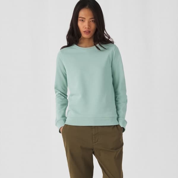B&C Womens/Ladies Organic Sweatshirt