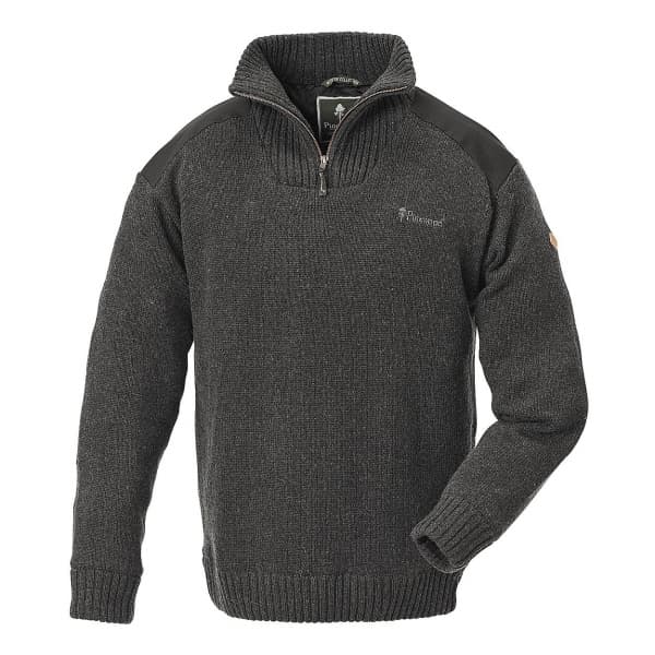 Hurricane Sweater Herr Grey | Vindavvisande Ulltröja