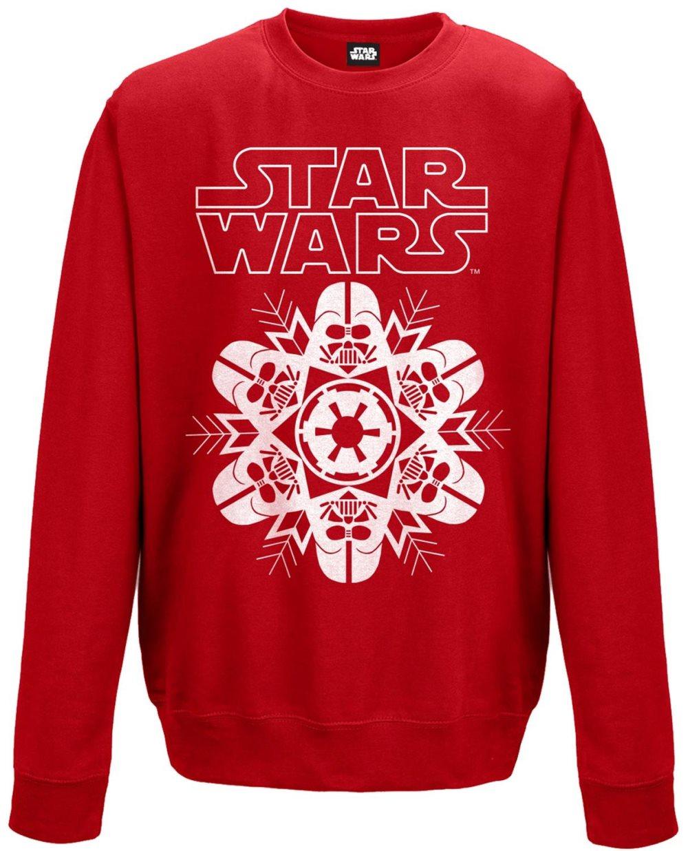 Star Wars Vader Snowflake Tröja/ Sweatshirt Jultröja