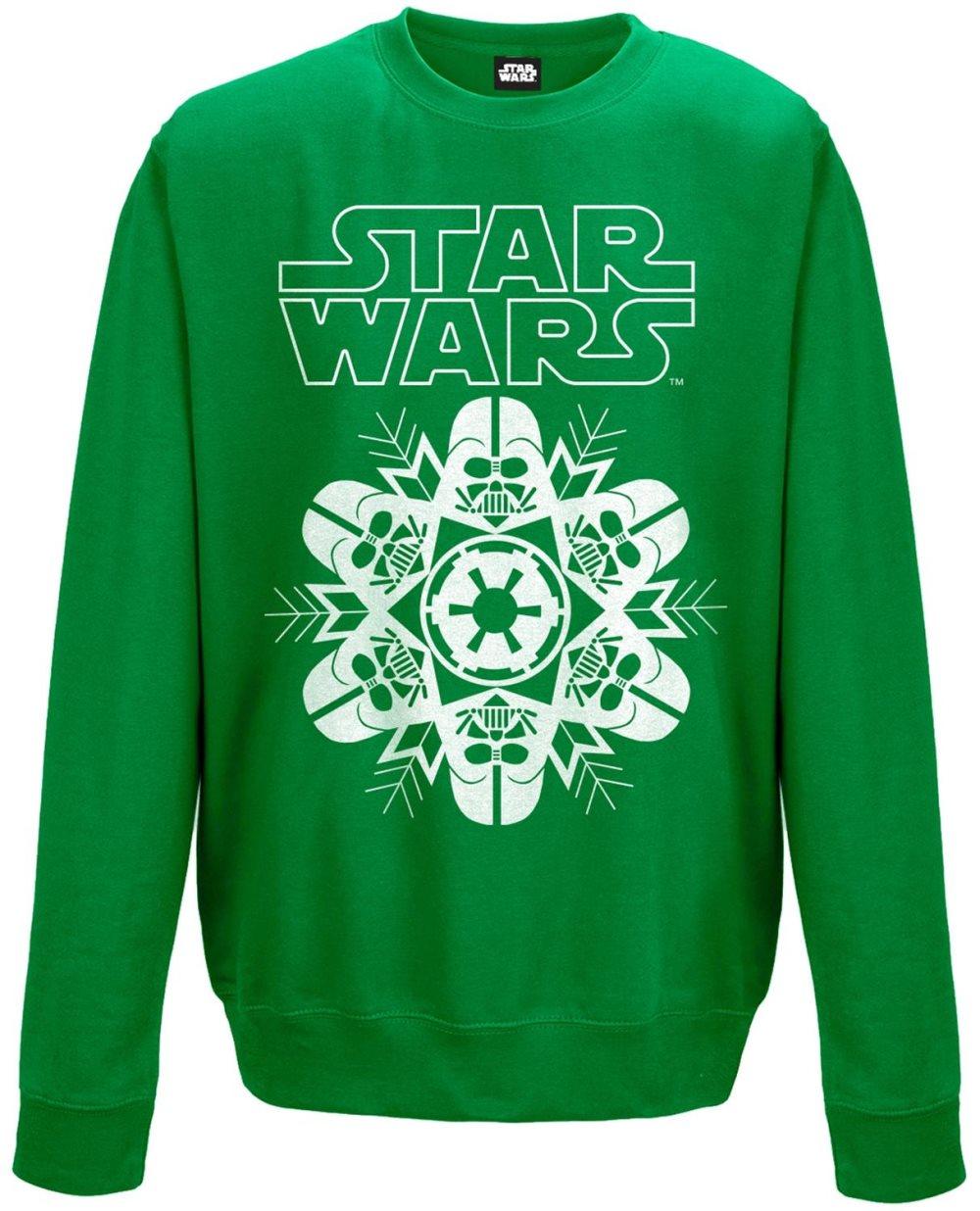Star Wars Vader Snowflake Sweatshirt Juletrøje