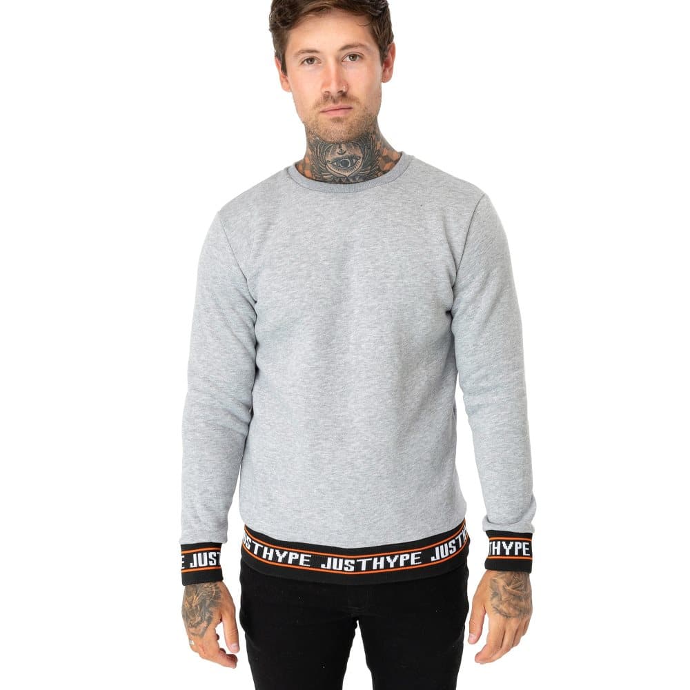 Hype Mens Ribbed Sweatshirt
