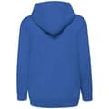 Miniatyrbillede 2 af 3: Fruit of the Loom Sweatshirt med hætte til børn/børn