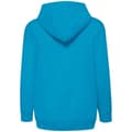 Miniatyrbillede 2 af 3: Fruit of the Loom Sweatshirt med hætte til børn/børn