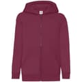 Miniatyrbillede 2 af 5: Fruit of the Loom Sweatshirt med hætte til børn/børn