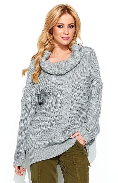 S69 sweater, grå, en størrelse