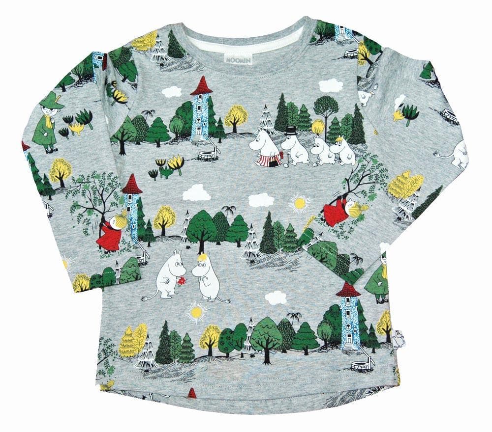 Moomin Moomin Valley grå