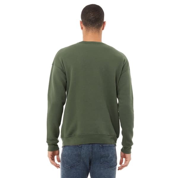 Bella + Canvas Unisex vuxen Fleece Drop Shoulder Sweatshirt