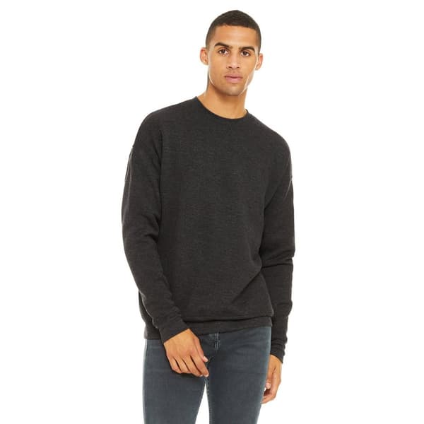 Bella + Canvas Unisex vuxen Fleece Drop Shoulder Sweatshirt