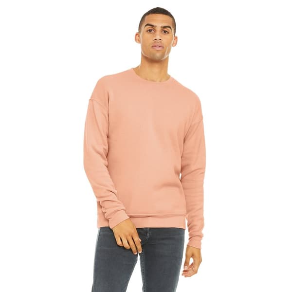 Bella + Canvas Unisex vuxen Fleece Drop Shoulder Sweatshirt