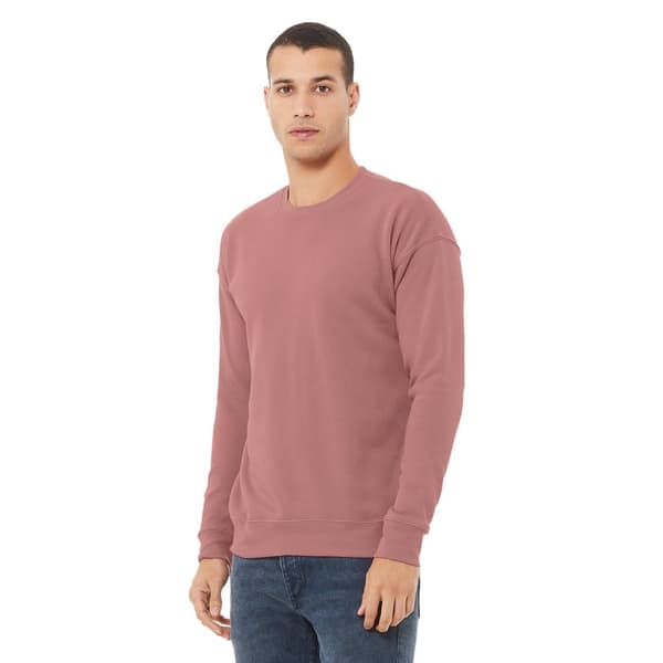 Bella + Canvas Unisex vuxen Fleece Drop Shoulder Sweatshirt
