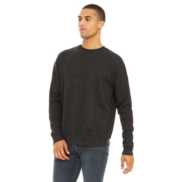 Bella + Canvas Unisex vuxen Fleece Drop Shoulder Sweatshirt